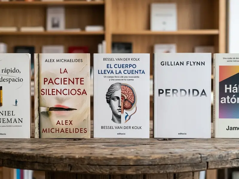 Espejos de la Mente: Los 5 Libros Psicológicos más Leídos y Disruptivos del Siglo XXI